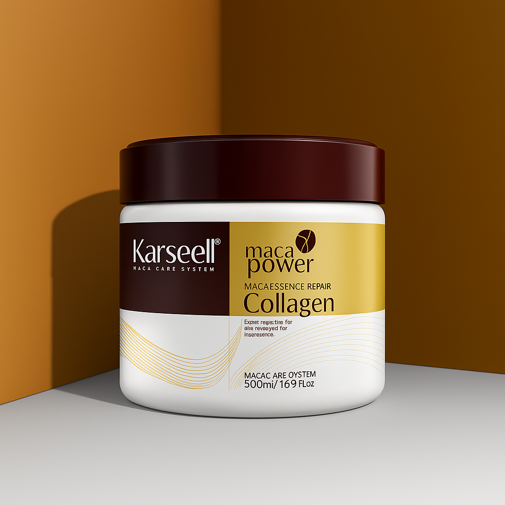 Karseell Collagen Hair Treatment Mask For Dry Damaged & All Hair Types - 500ml
