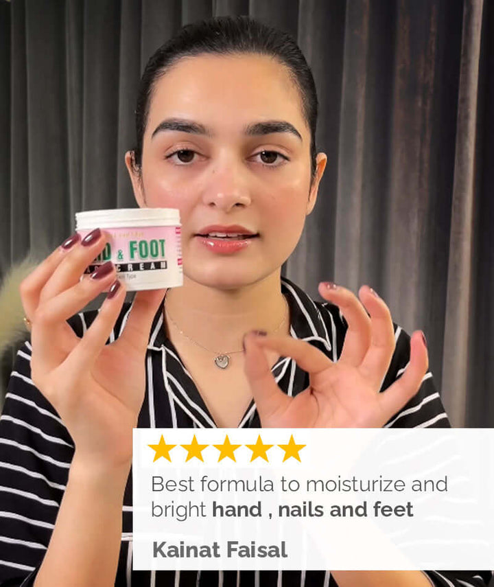 Hand & Foot  Whitening Cream – Deep Moisture & Repair