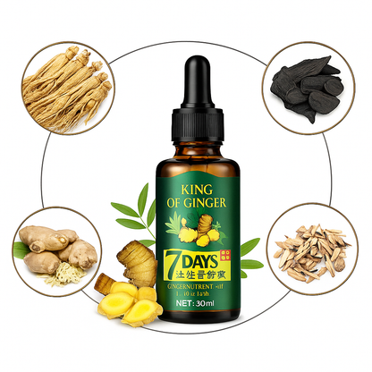 7 Days Ginger Hair Serum – 30ml | Rapid Natural Growth