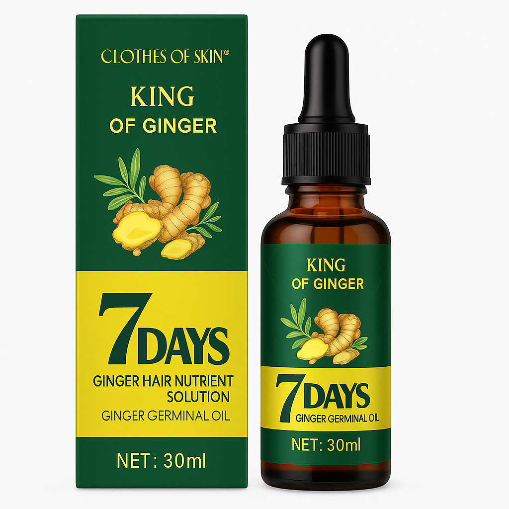 7 Days Ginger Hair Serum – 30ml | Rapid Natural Growth